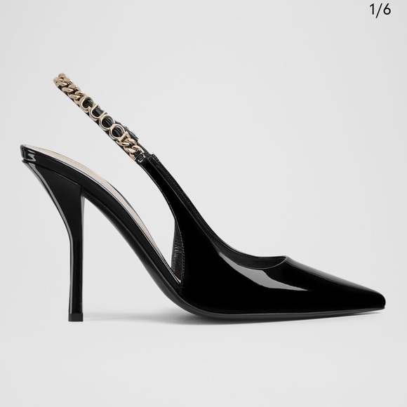 Gucci Black Slingback Heels - Picture 5 of 6